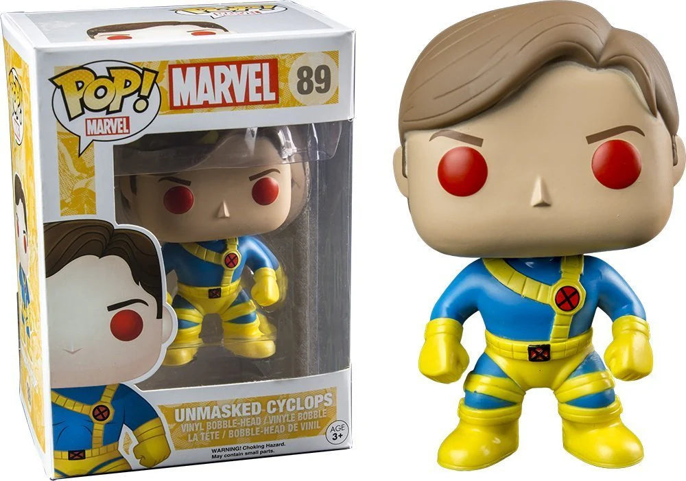 Marvel - Unmasked Cyclops Pop! Vinyl #89