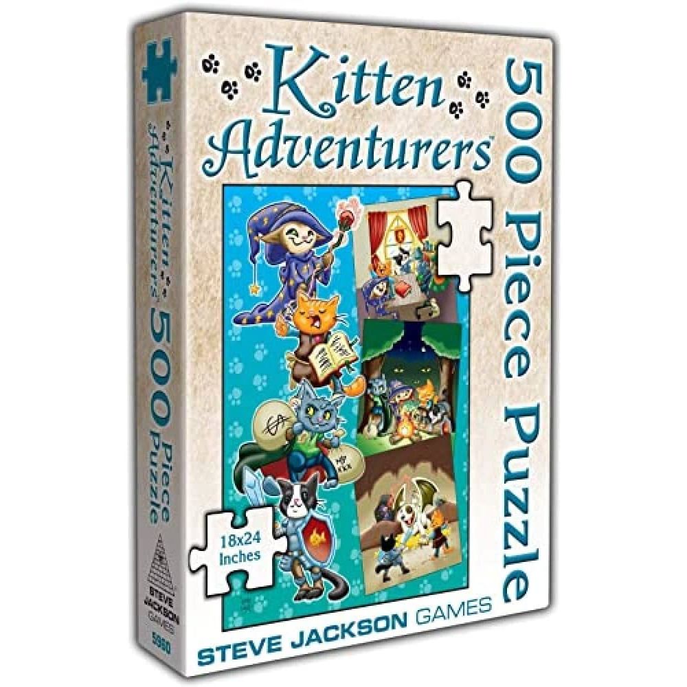 Kitten Adventurers 500pc Puzzle