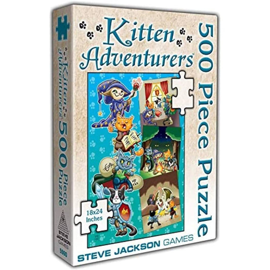 Kitten Adventurers 500pc Puzzle