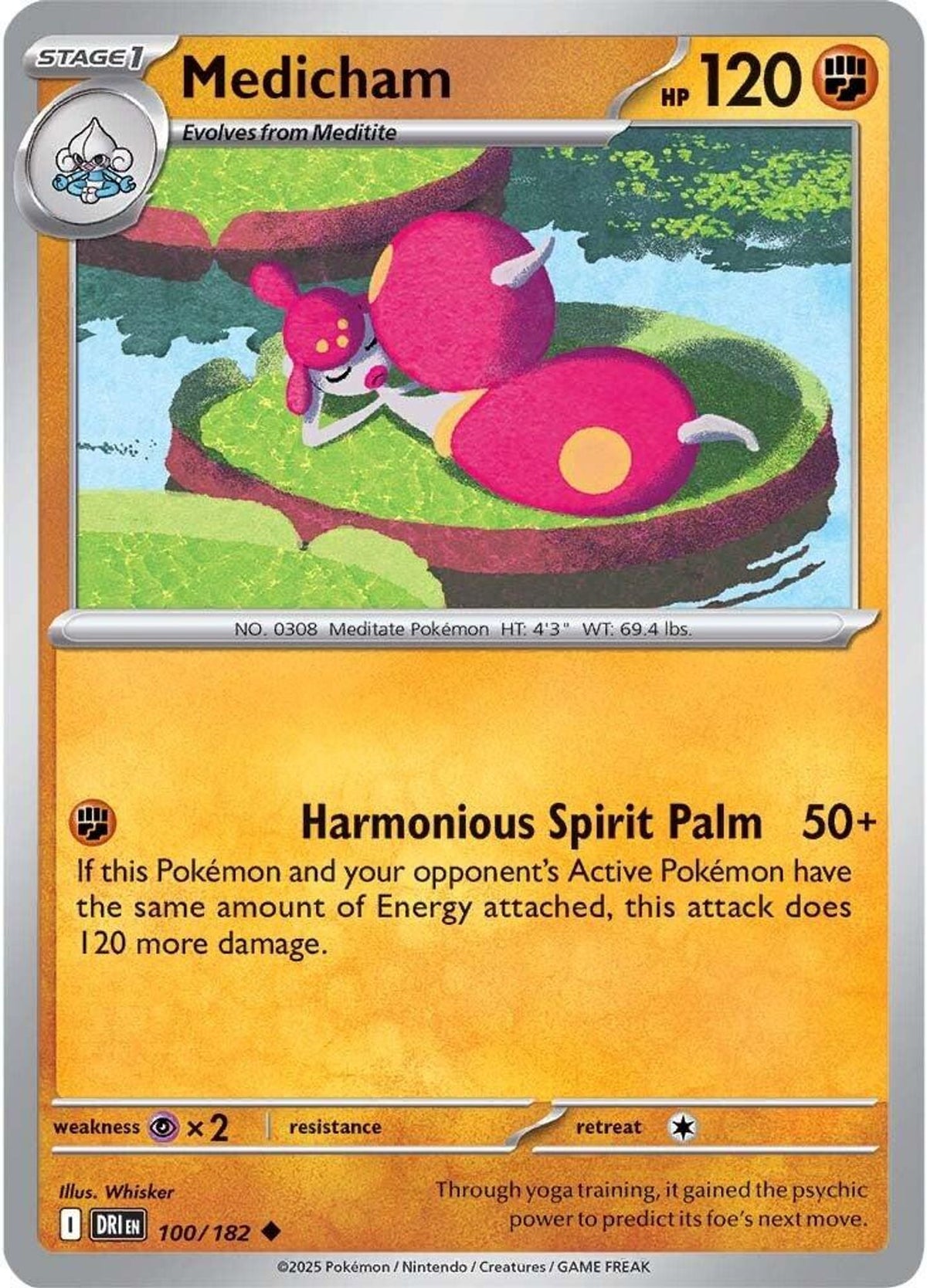Medicham - SV10: Destined Rivals