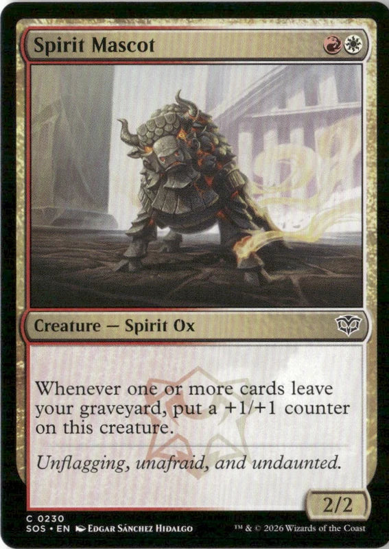 Spirit Mascot - Secrets of Strixhaven
