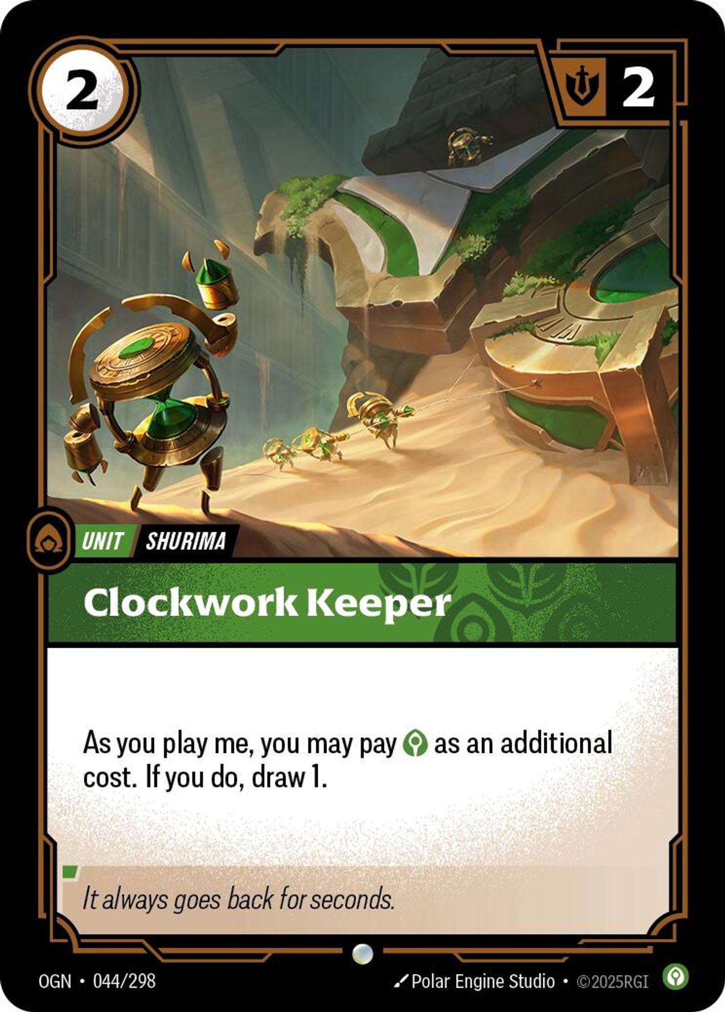 Clockwork Keeper - Origins