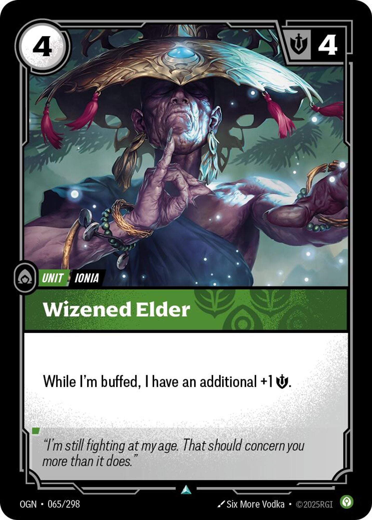 Wizened Elder - Origins