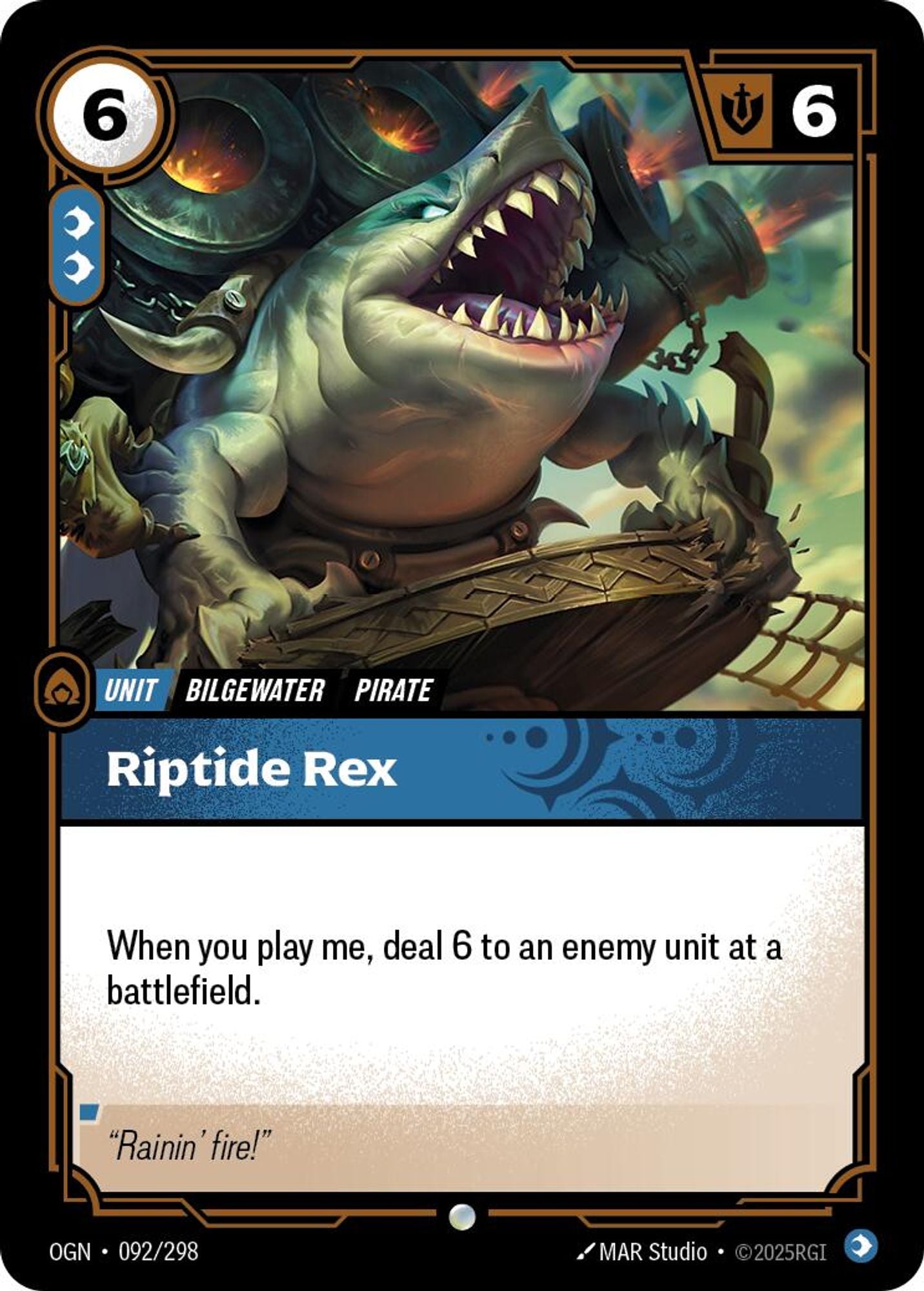 Riptide Rex - Origins