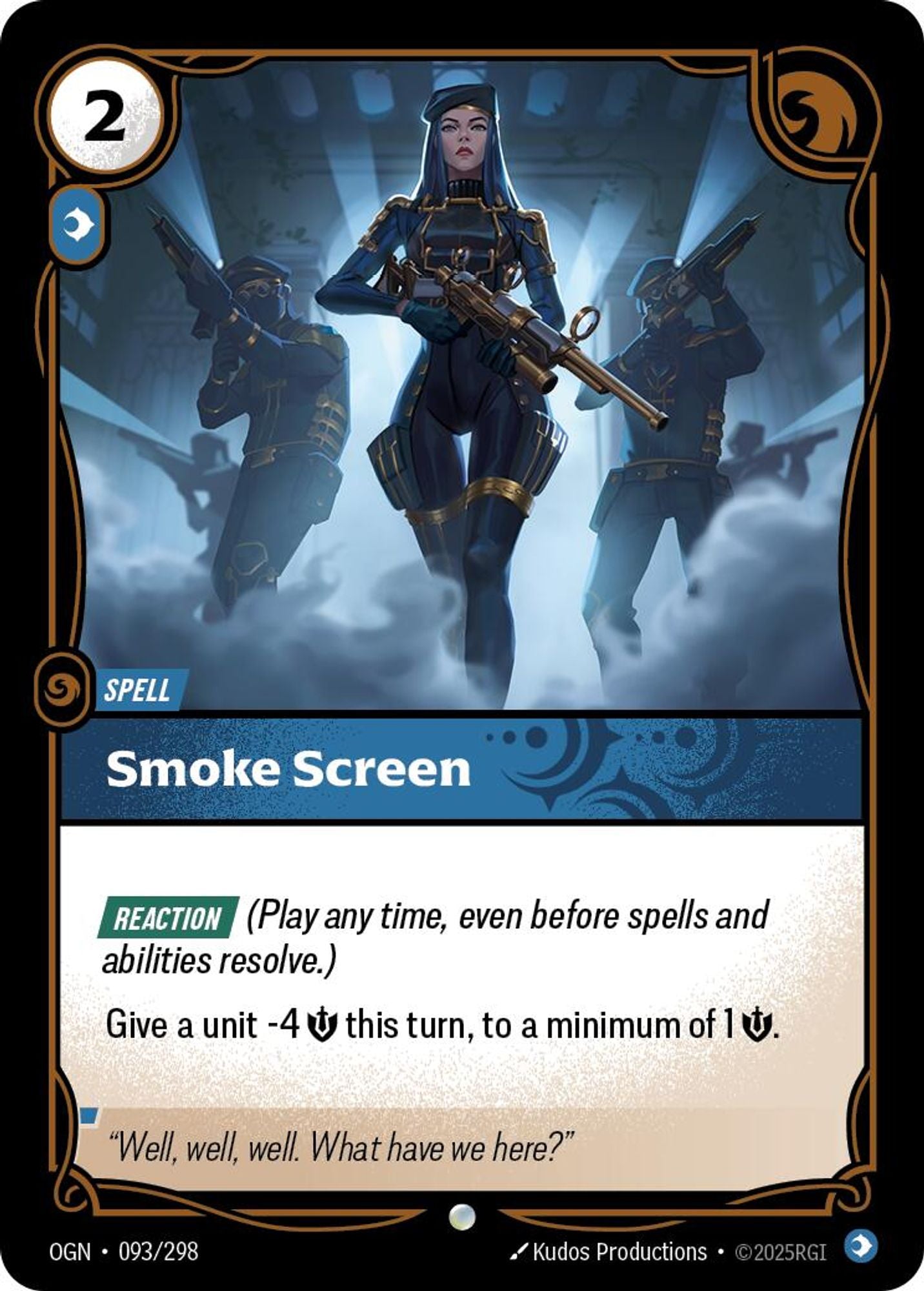 Smoke Screen - Origins