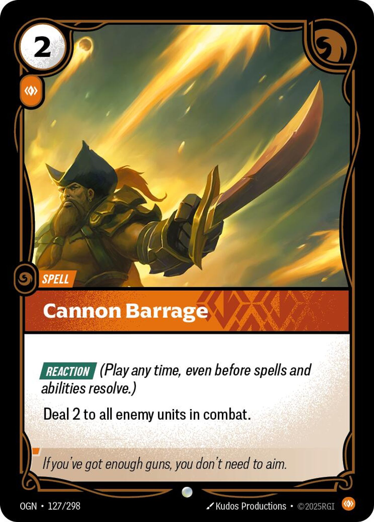 Cannon Barrage - Origins