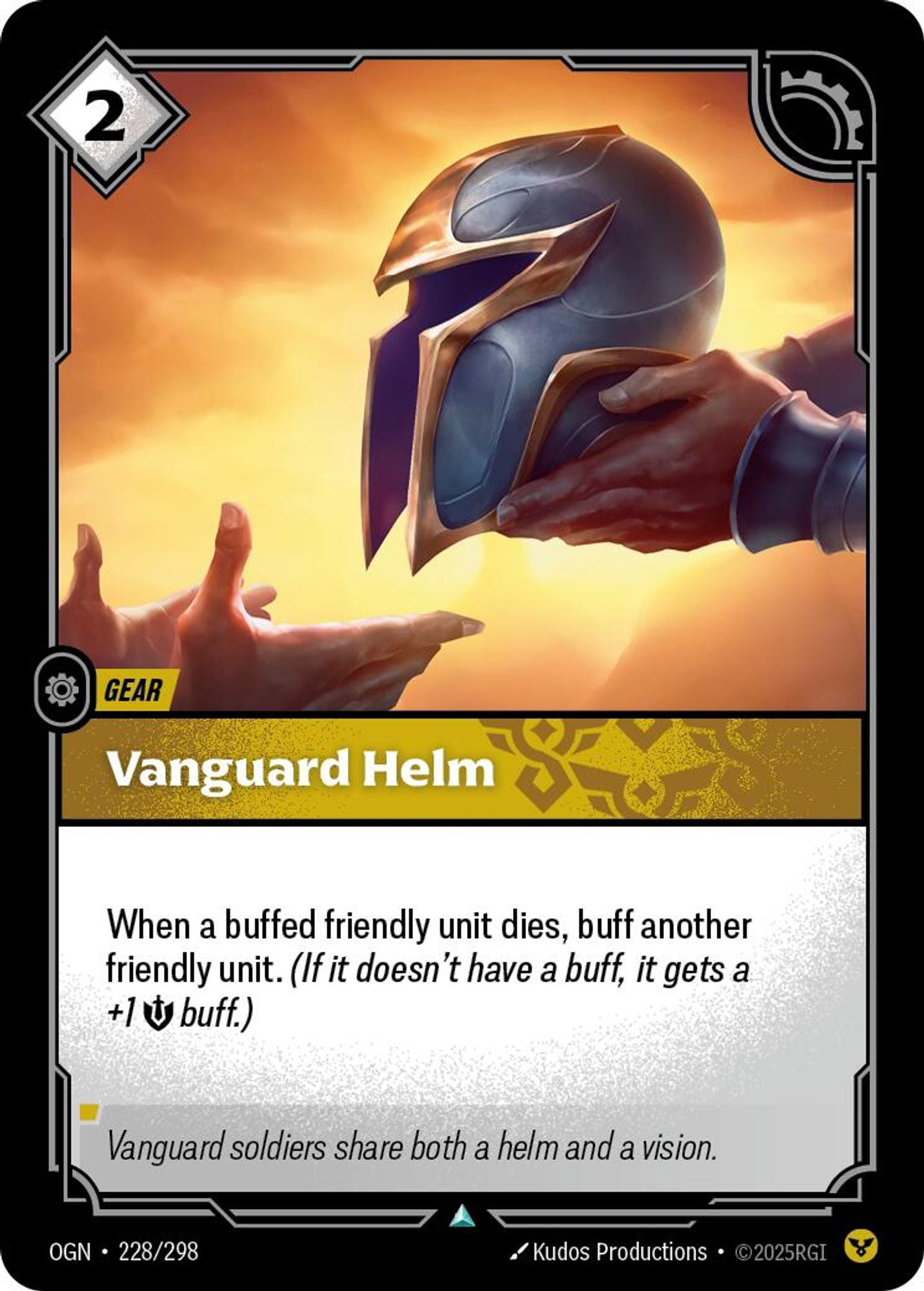 Vanguard Helm - Origins