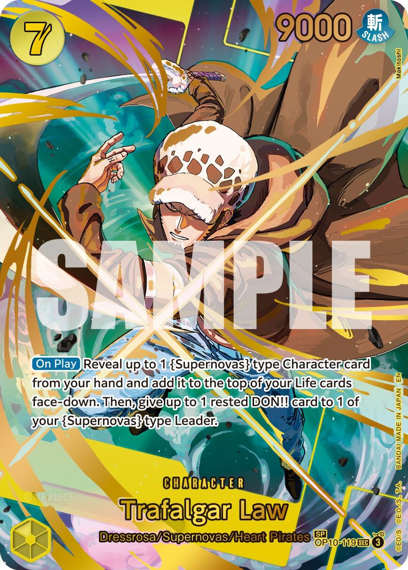 Trafalgar Law - OP10-119 (SP)