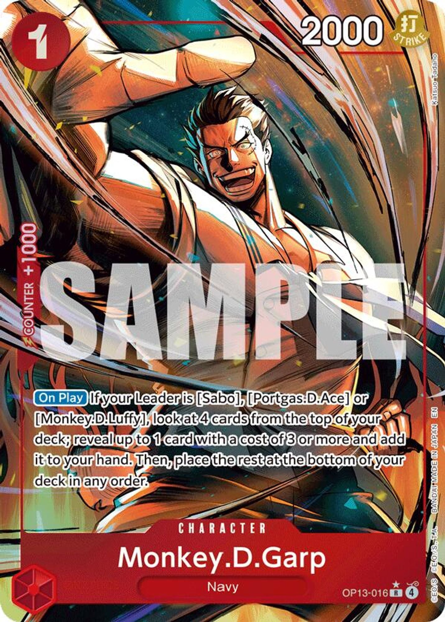 Monkey.D.Garp (Alternate Art)