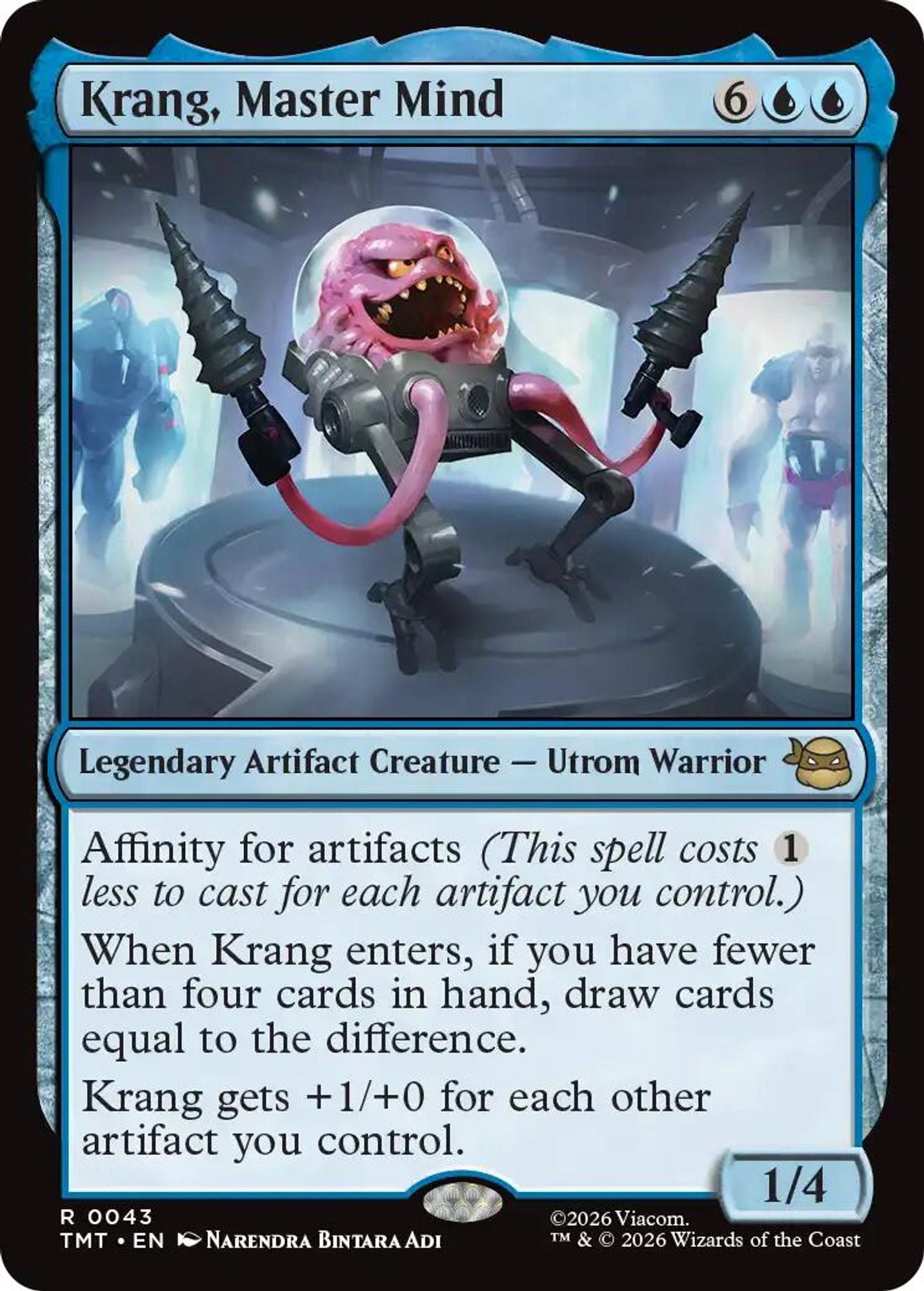 Krang, Master Mind
