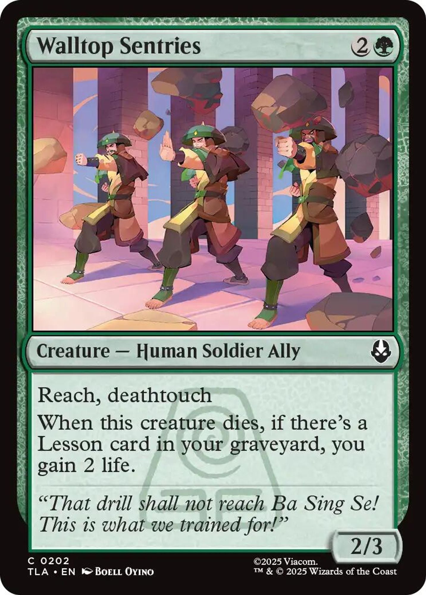 Walltop Sentries - Avatar: The Last Airbender