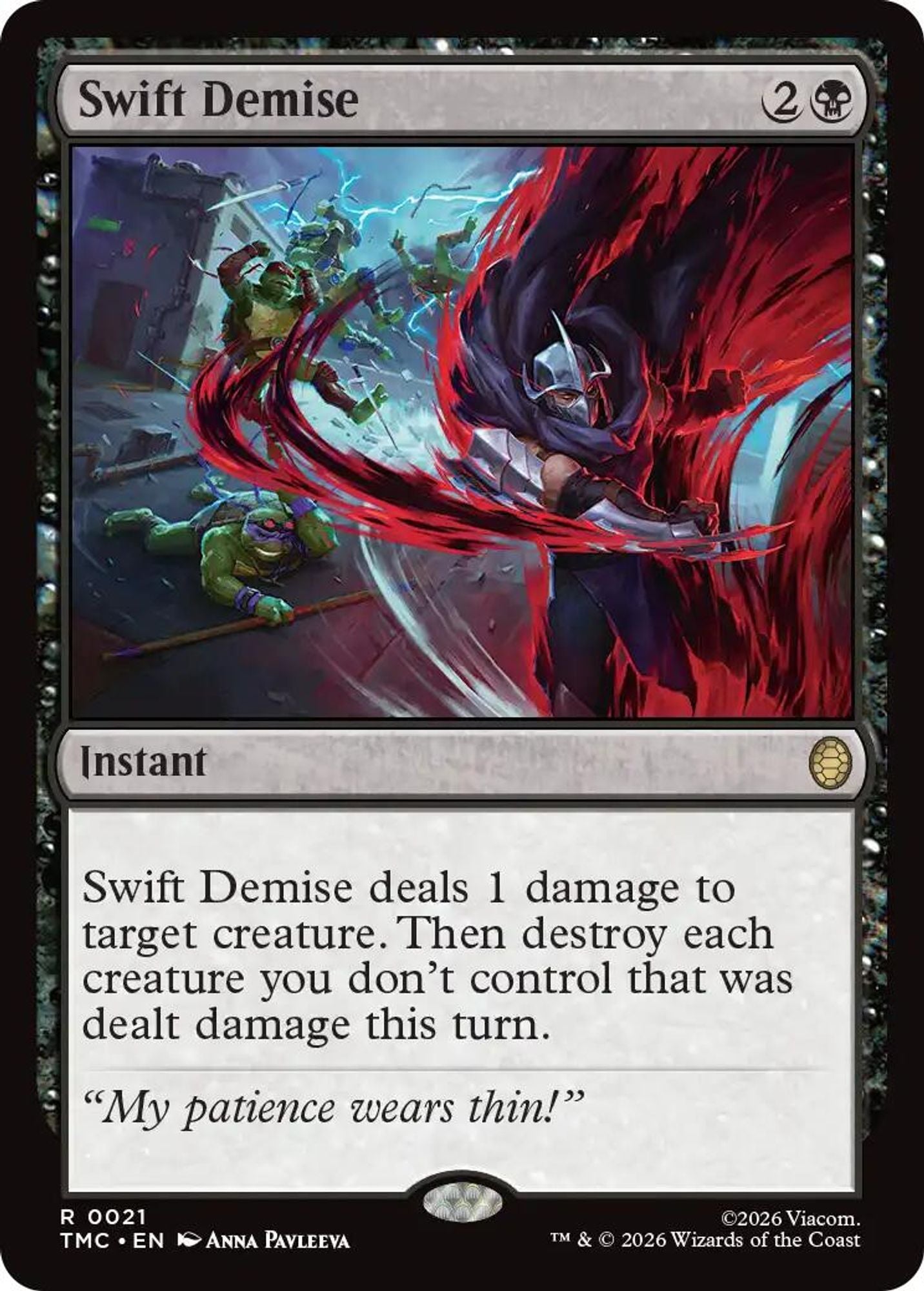 Swift Demise - Commander: Teenage Mutant Ninja Turtles