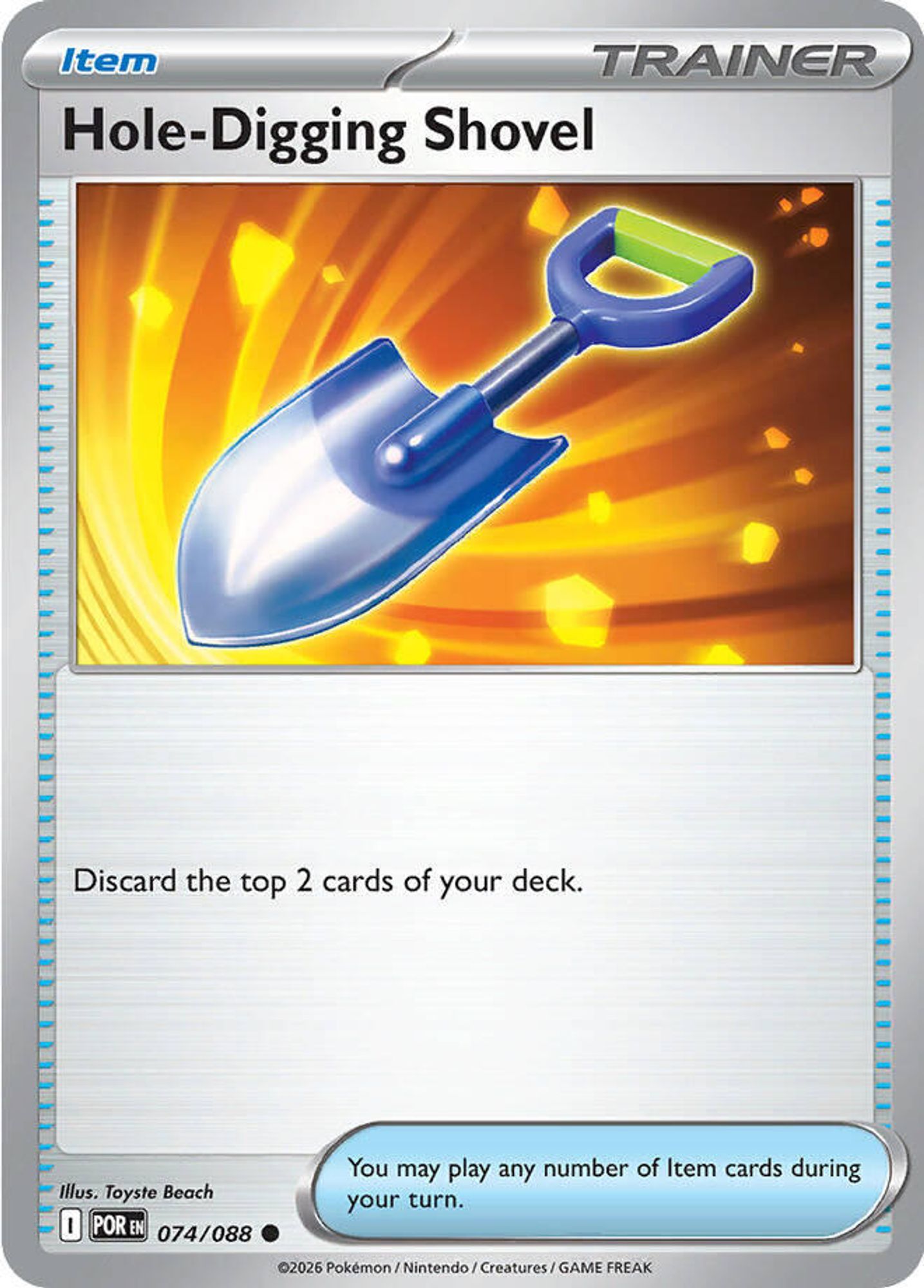 Hole-Digging Shovel - ME03: Perfect Order