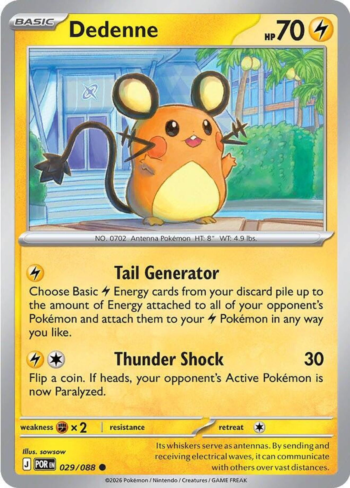 Dedenne - 029/088 - ME03: Perfect Order
