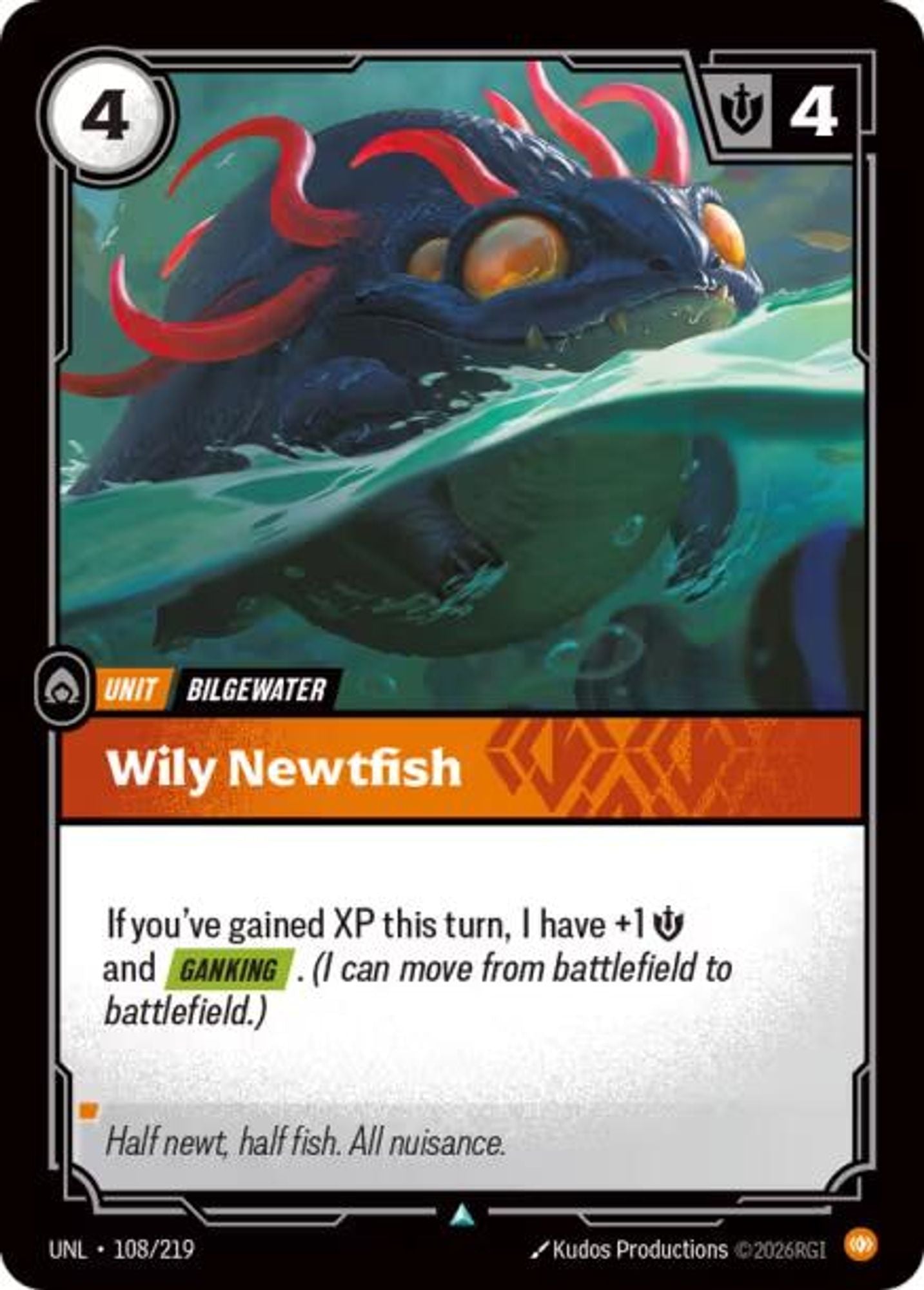Wily Newtfish - Unleashed