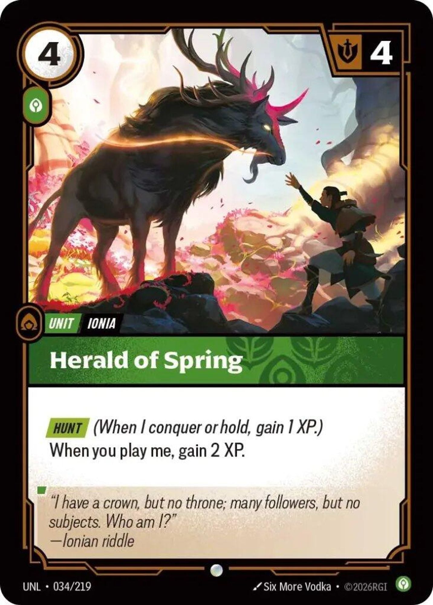 Herald of Spring - Unleashed