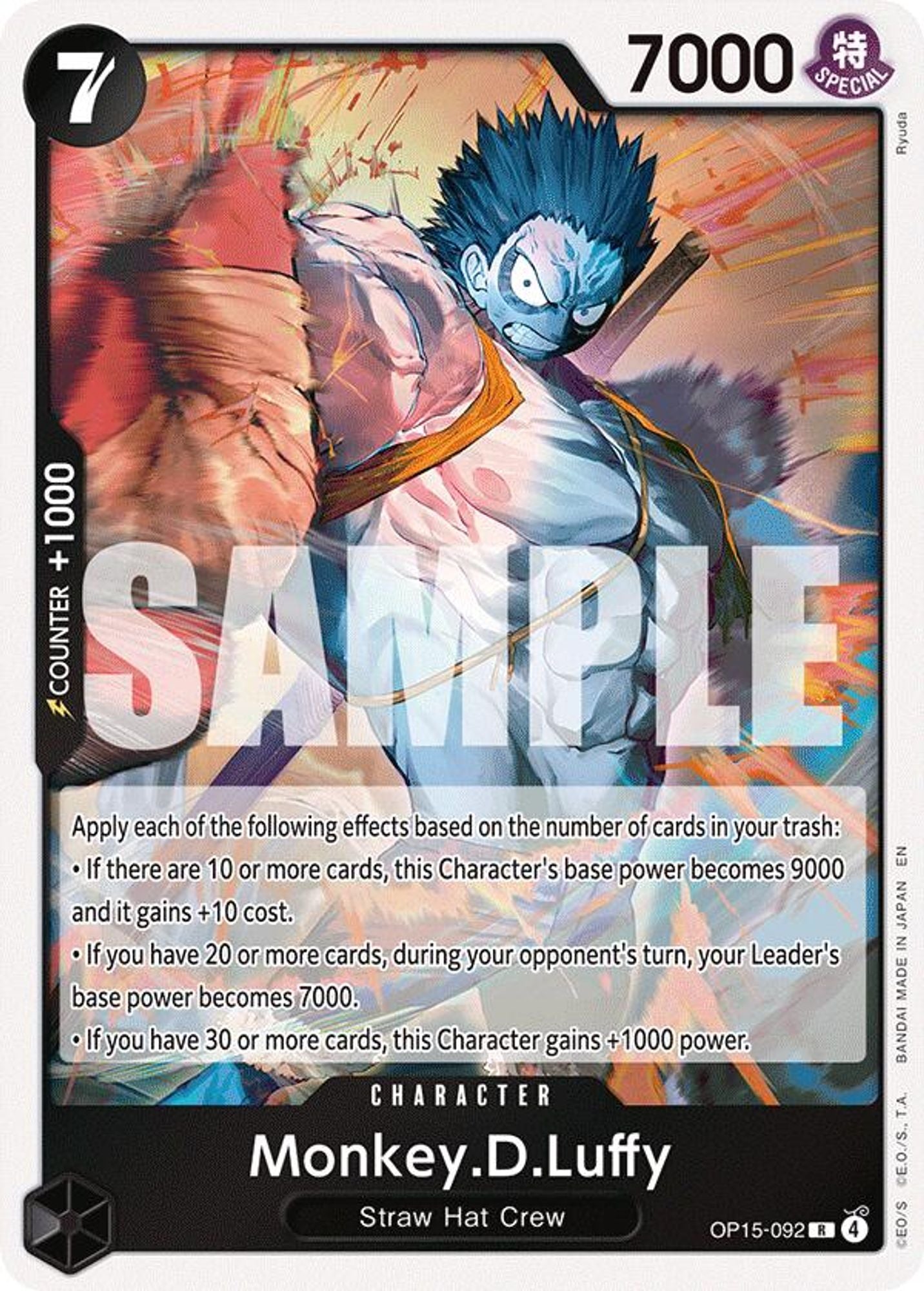 Monkey.D.Luffy (OP15-092)
