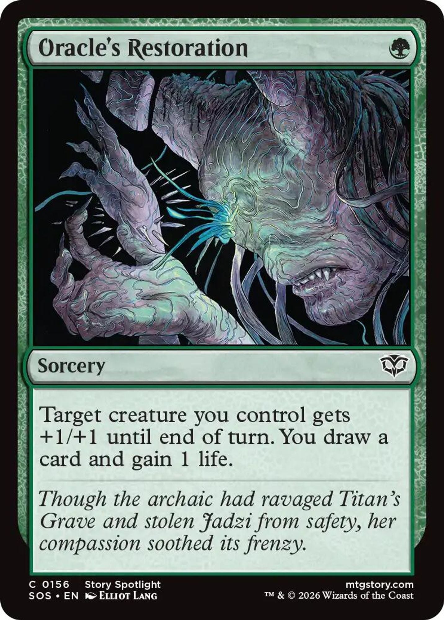Oracle's Restoration - Secrets of Strixhaven