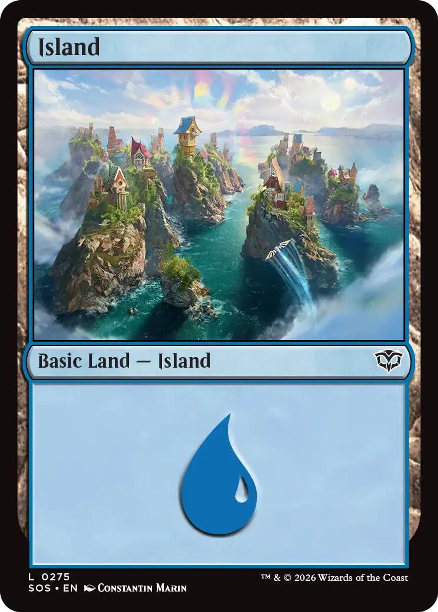 Island (0275) - Secrets of Strixhaven