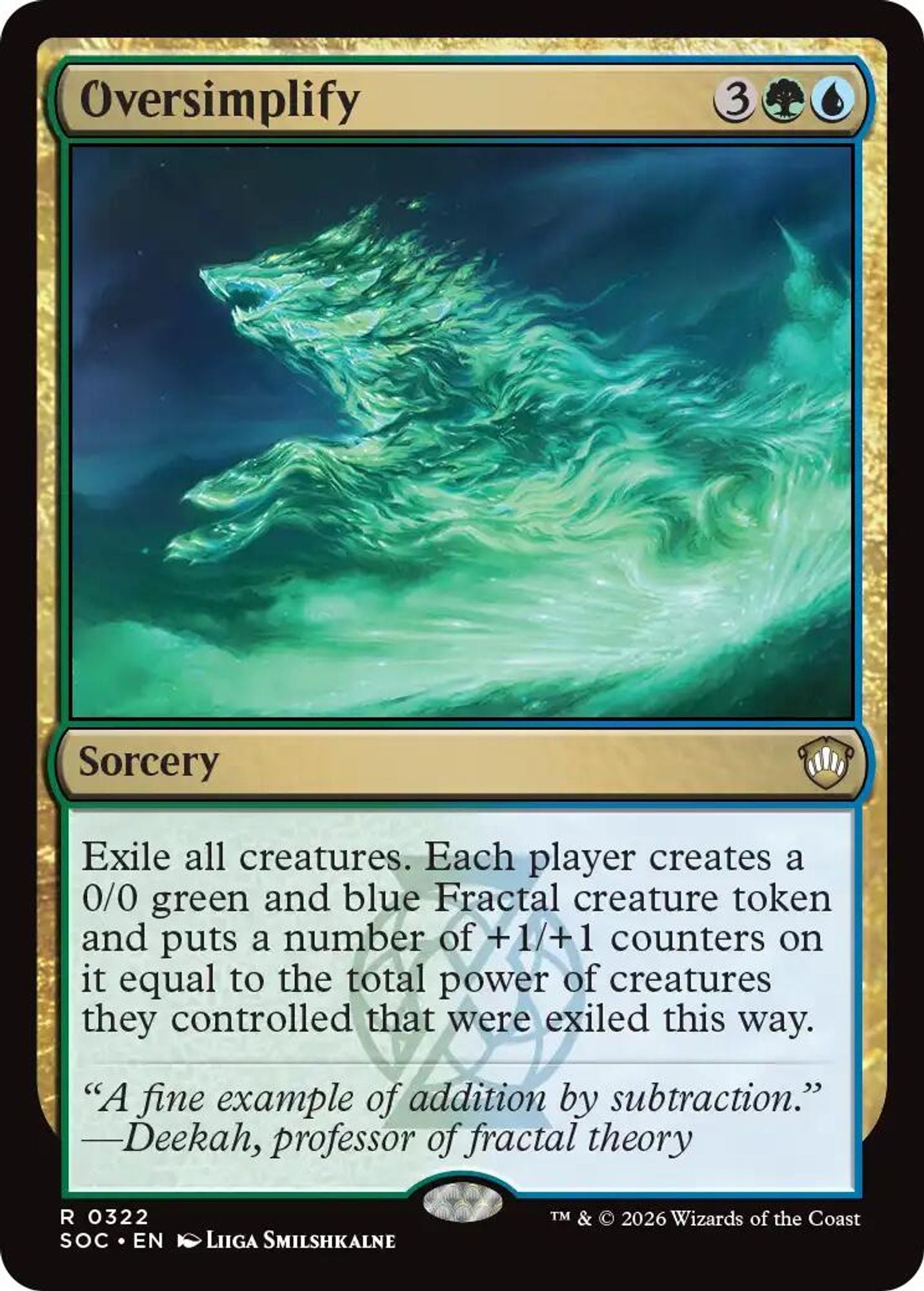 Oversimplify - Commander: Secrets of Strixhaven