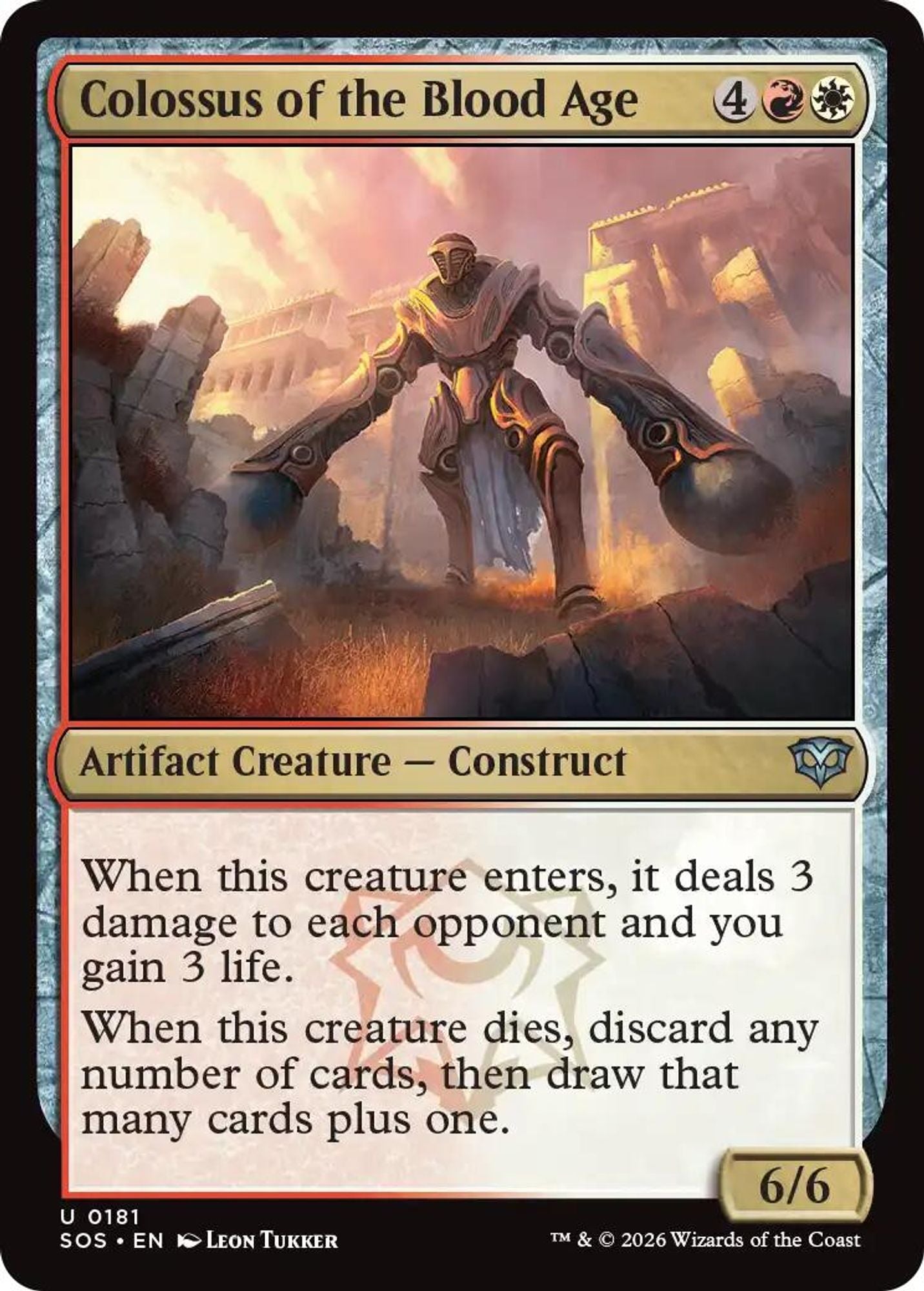 Colossus of the Blood Age - Secrets of Strixhaven