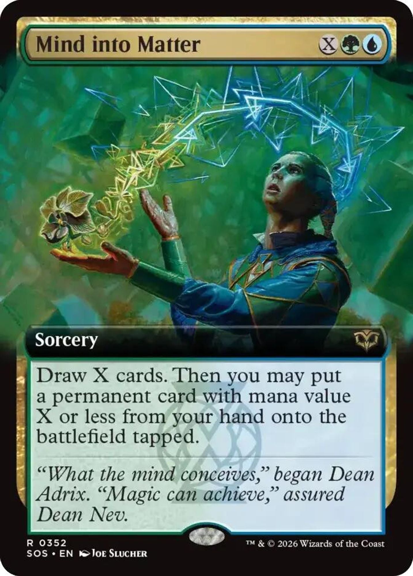 Mind into Matter (Extended Art)