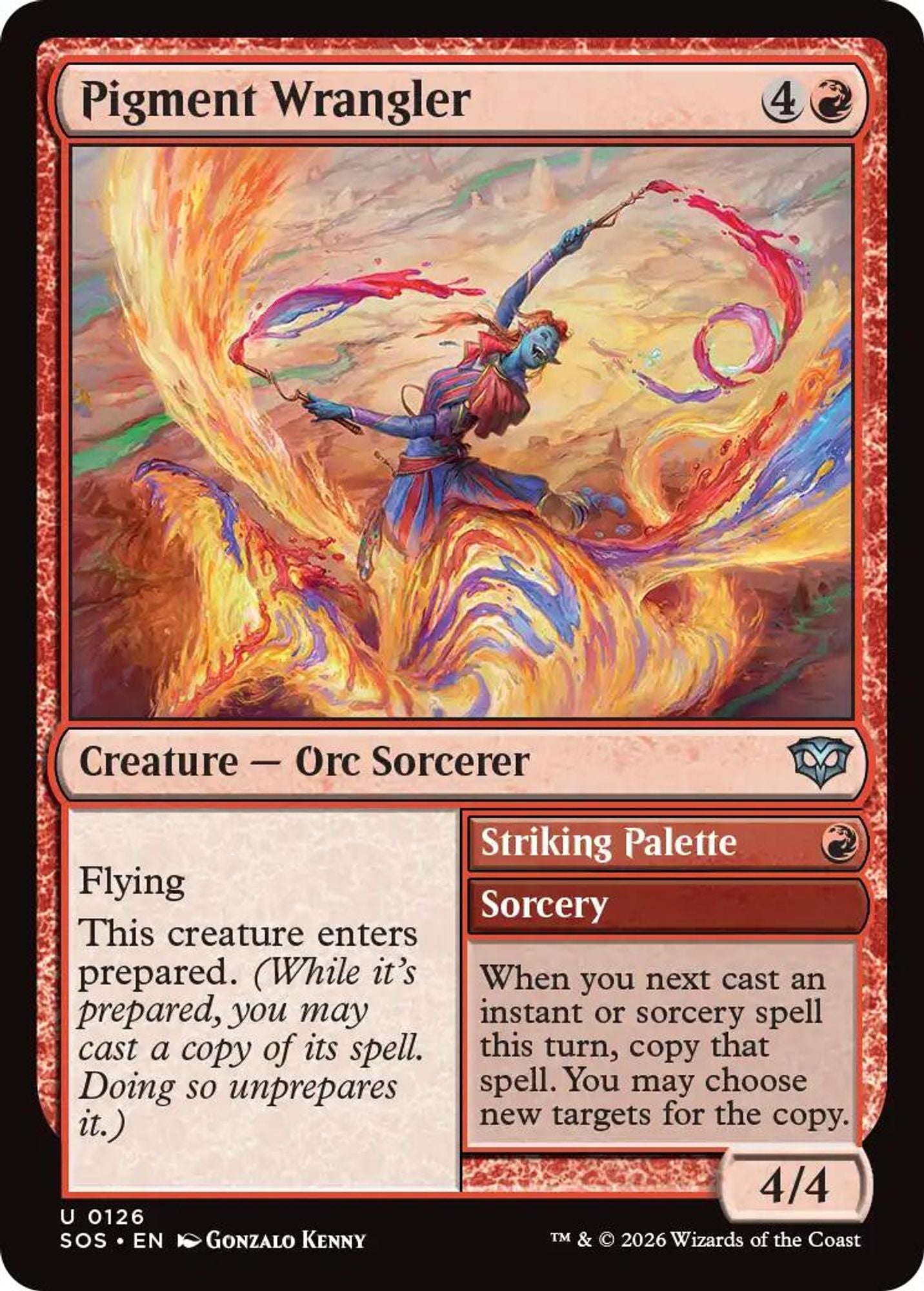 Pigment Wrangler - Secrets of Strixhaven