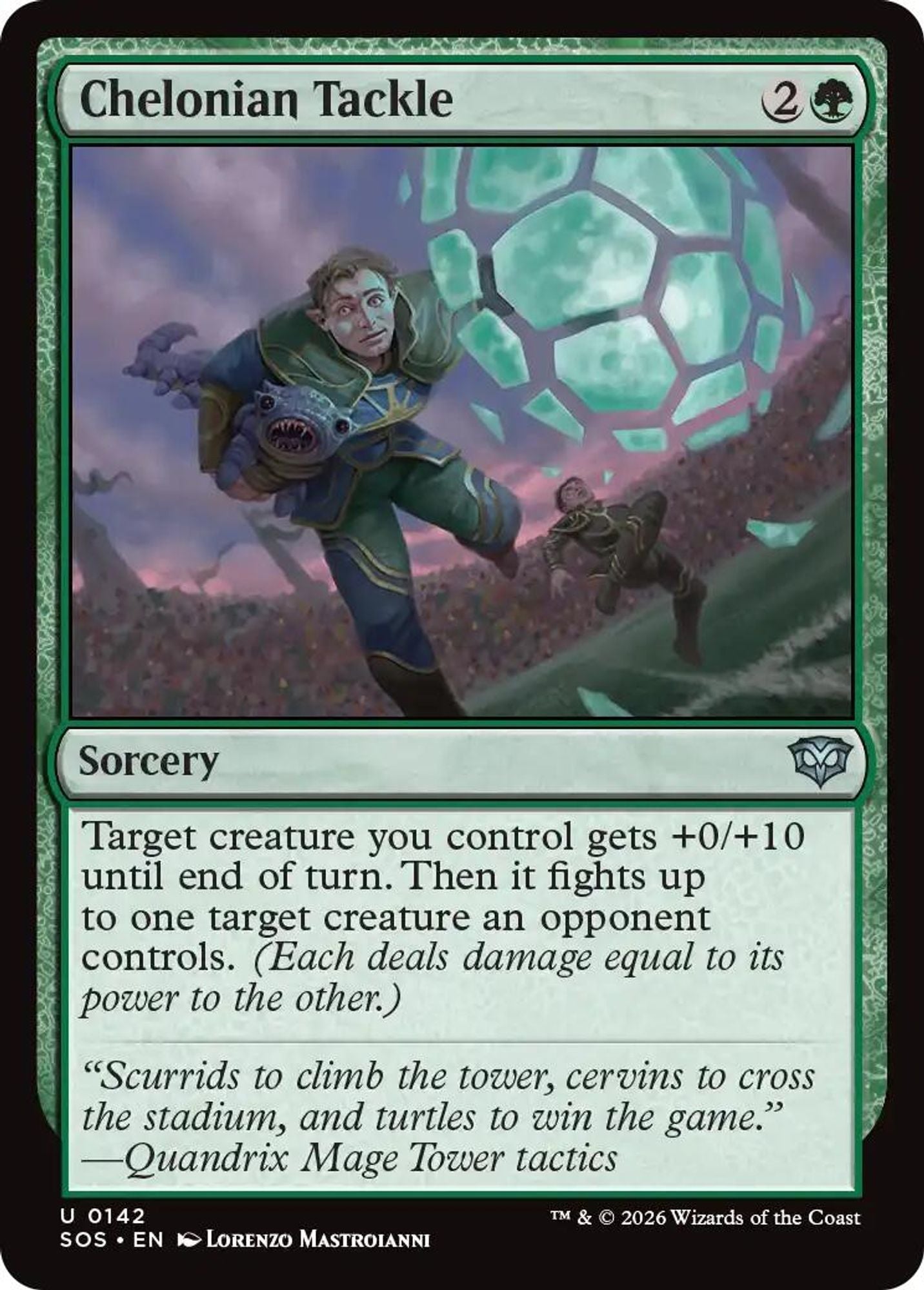 Chelonian Tackle - Secrets of Strixhaven