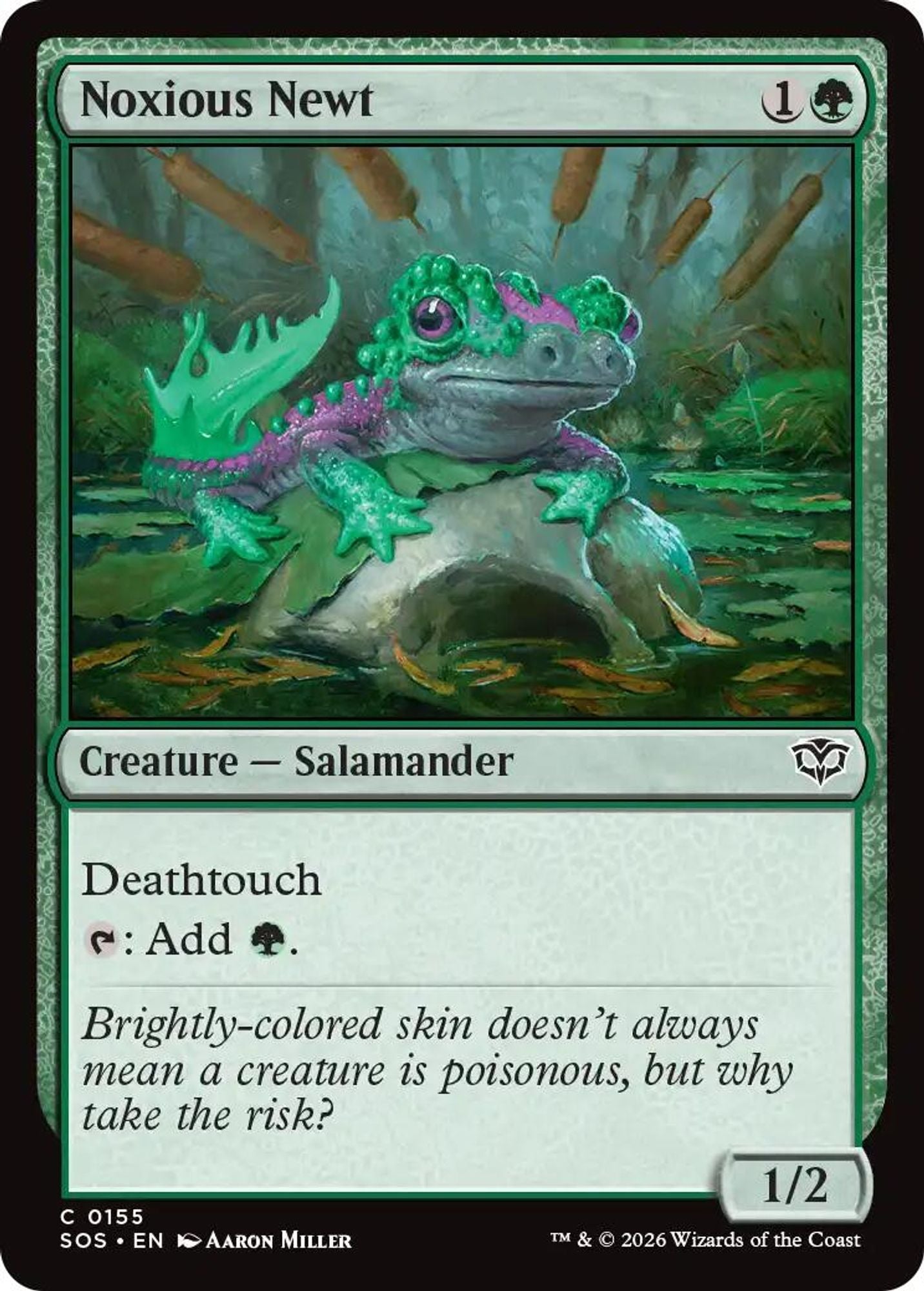 Noxious Newt - Secrets of Strixhaven