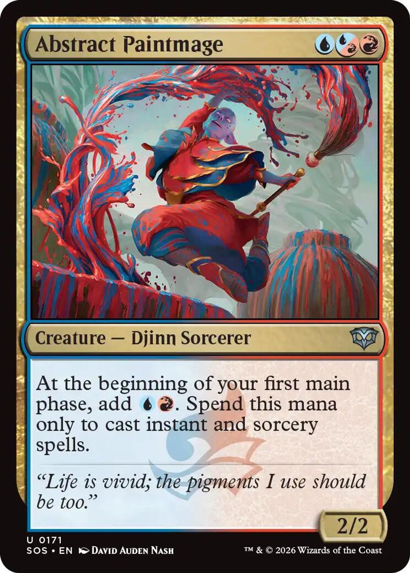 Abstract Paintmage - Secrets of Strixhaven