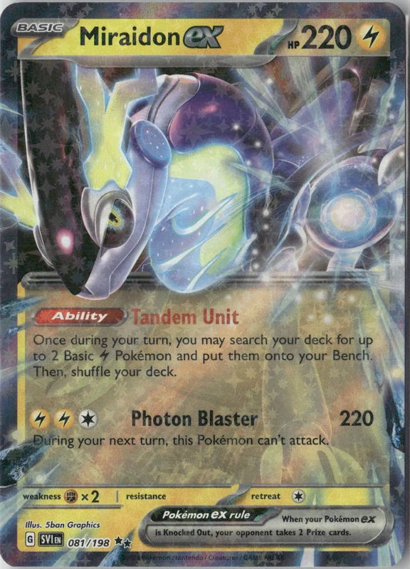Miraidon ex - 081/198 - SV01: Scarlet & Violet Base Set