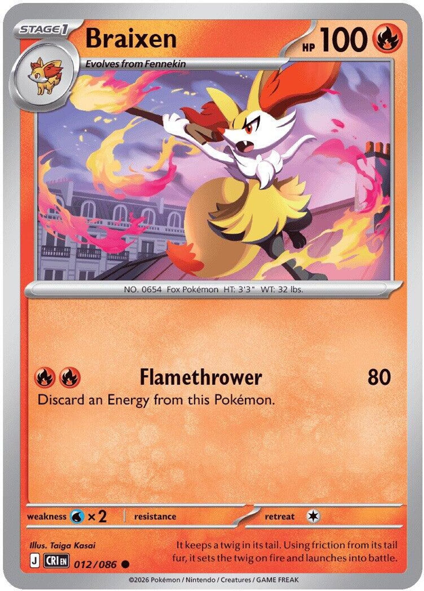 Braixen - ME04: Chaos Rising