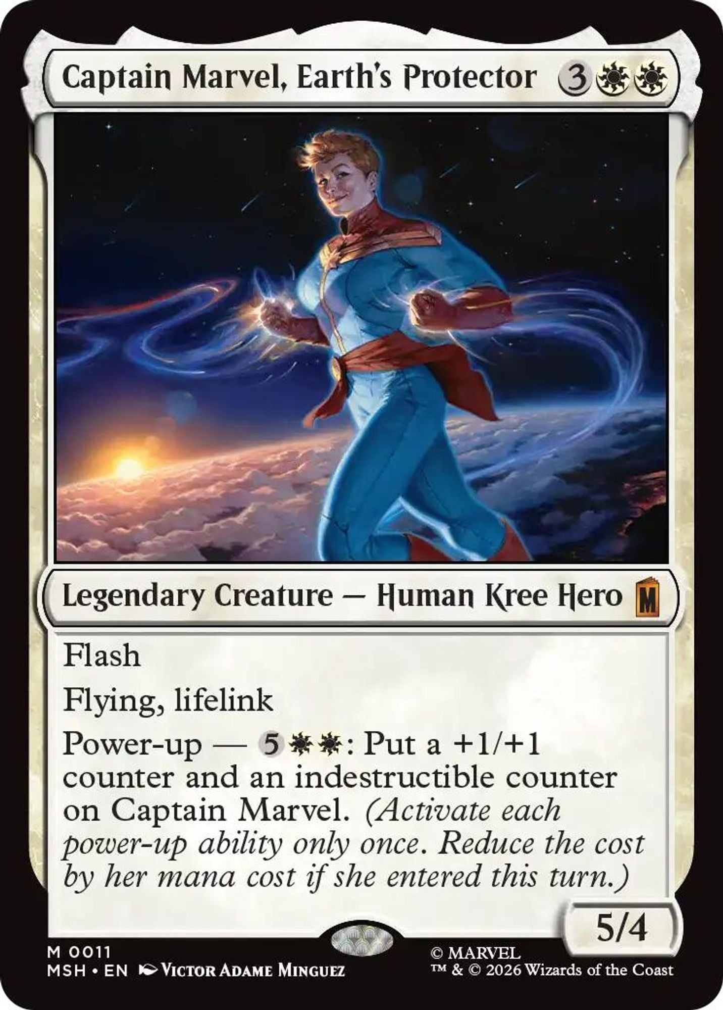 Captain Marvel, Earth's Protector
