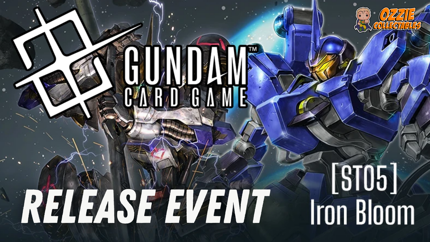 GUNDAM CARD GAME ST05 Release Event Sunday 28 September 12pm