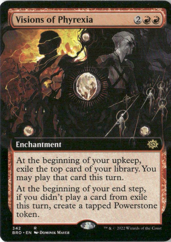 Visions of Phyrexia (Extended Art) - The Brothers' War