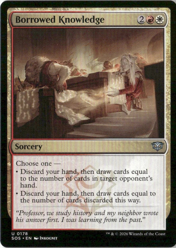 Borrowed Knowledge - Secrets of Strixhaven