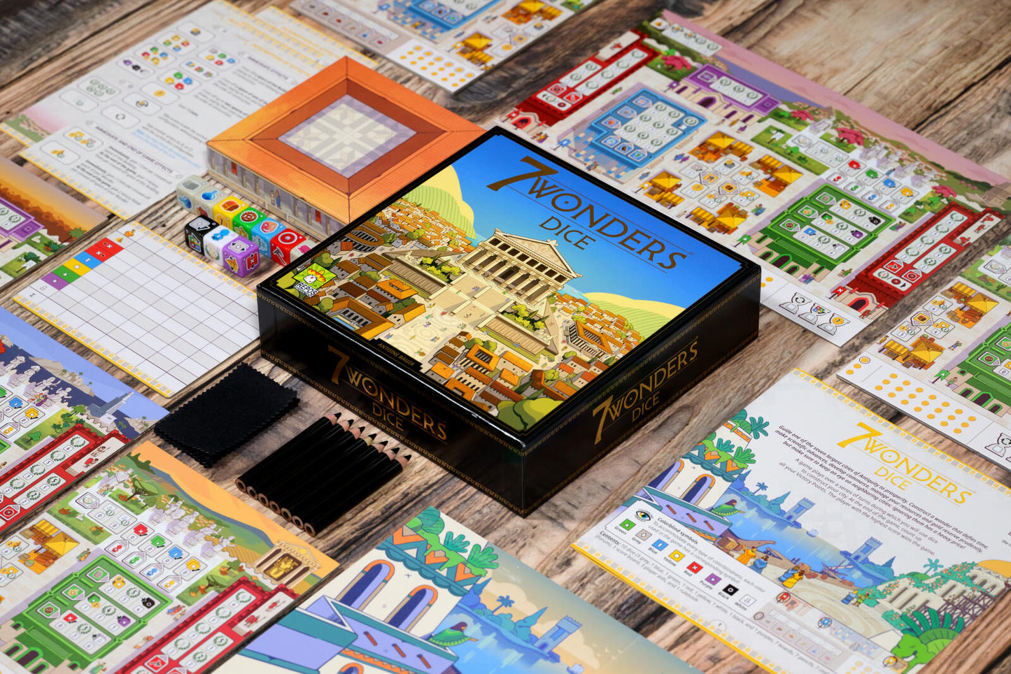7 Wonders Dice