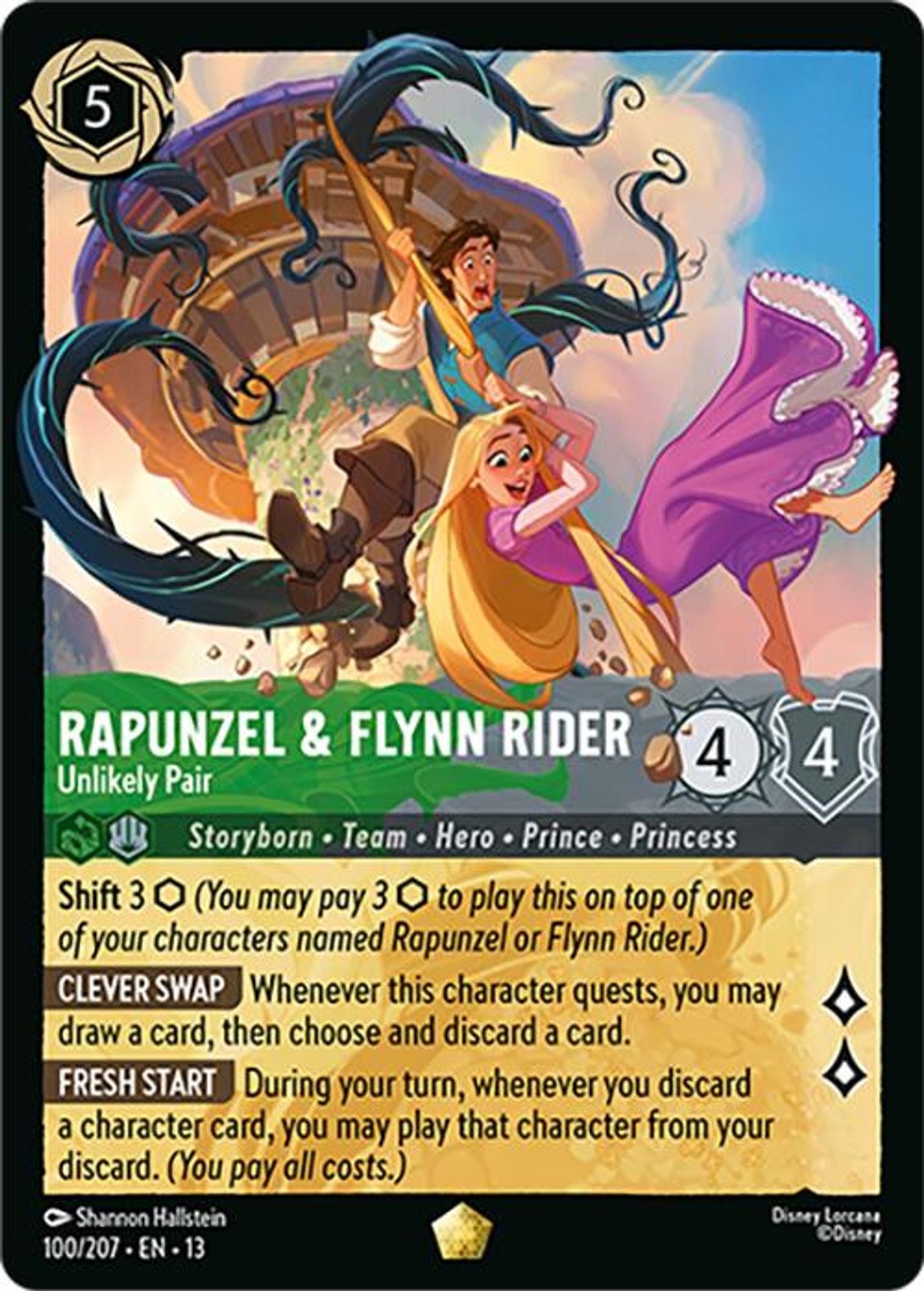 Rapunzel & Flynn Rider - Unlikely Pair