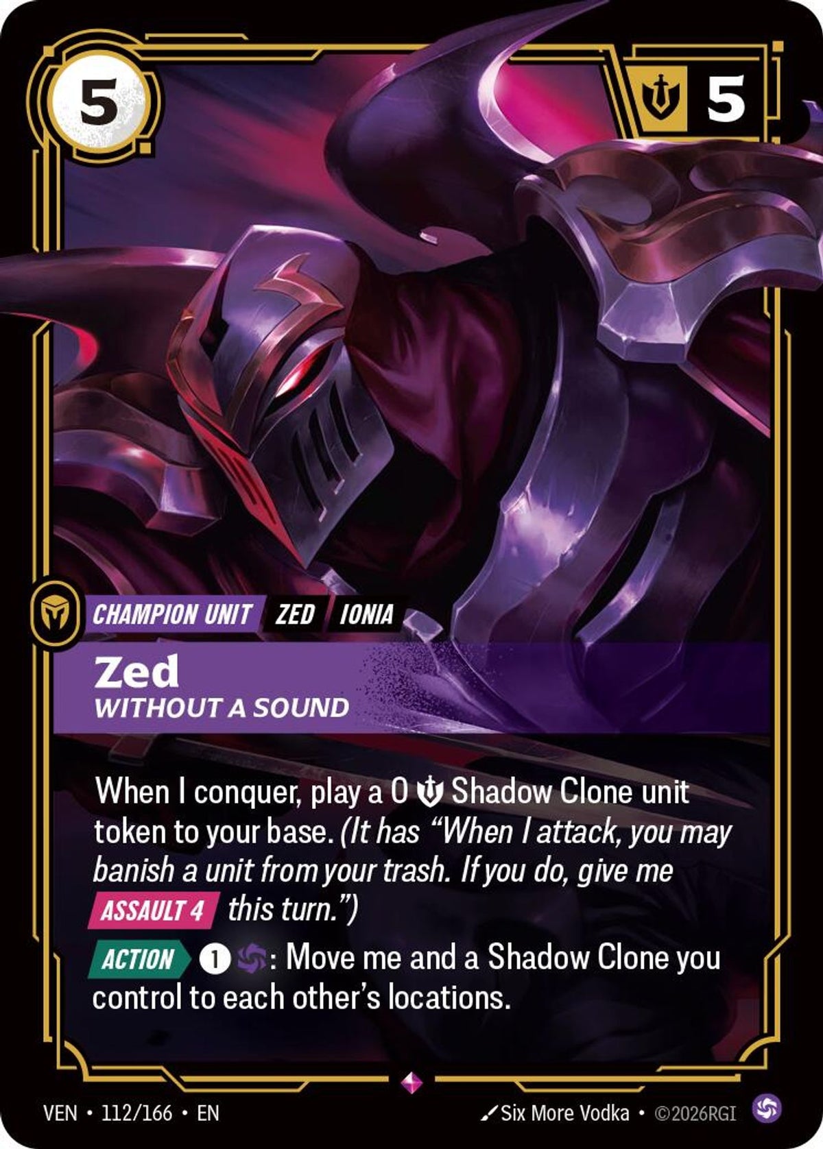 Zed, Without a Sound