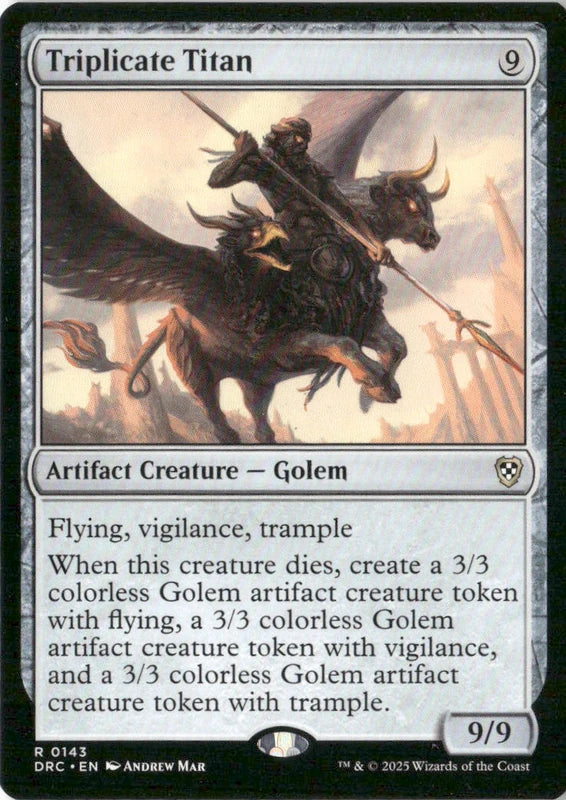 Triplicate Titan - Commander: Aetherdrift
