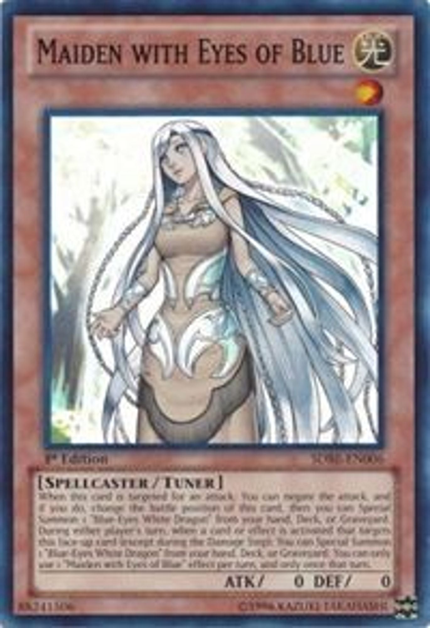 Maiden with Eyes of Blue