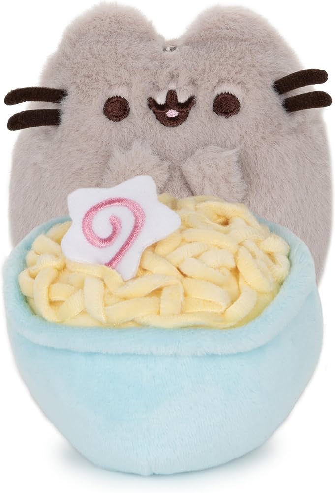 Pusheen - Pusheen With Ramen