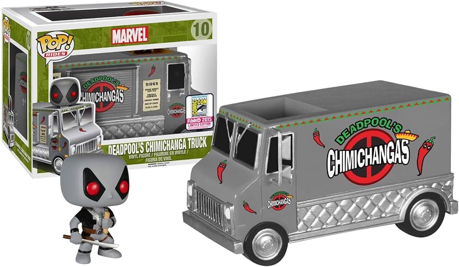 Deadpool - Deadpool with Chimichanga Truck (Grey) 2015 SDCC Exclusive #10