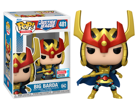 Justice League - Big Barda NYCC 2023 Fall Convention Exclusive Pop! Vinyl