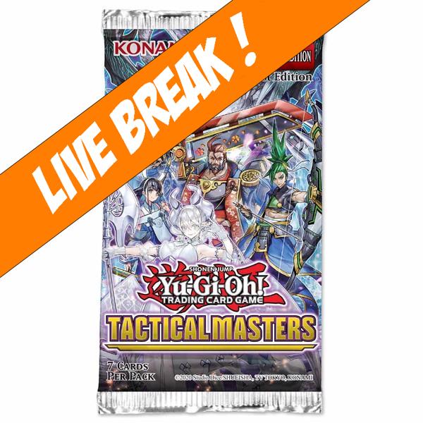 Live Break ] Yu-Gi-Oh! - Tactical Masters Booster Pack