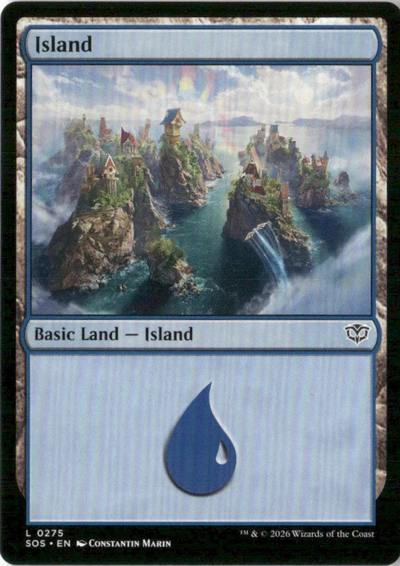 Island (0275) - Secrets of Strixhaven