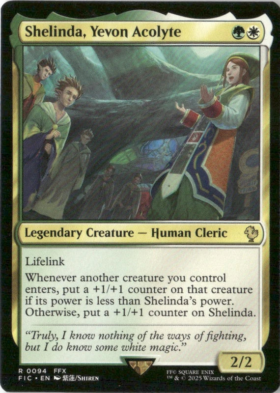 Shelinda, Yevon Acolyte - Commander: FINAL FANTASY
