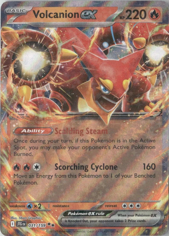Volcanion ex - 031/159 - SV09: Journey Together