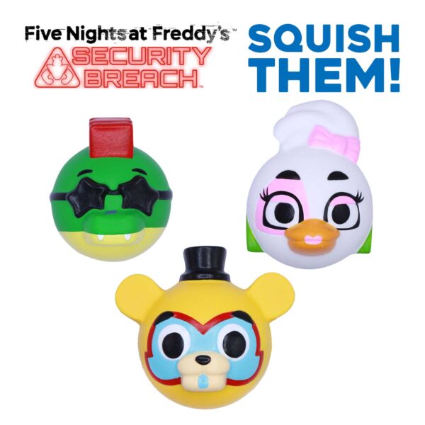 Five Nights At Freddy's 2.5 inch Squishmee Asst SERIES 2