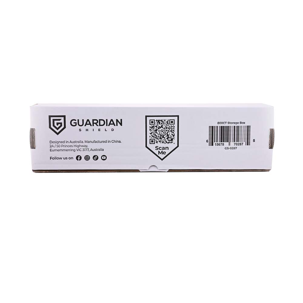 GUARDIAN SHIELD 800CT Storage Box 10pk